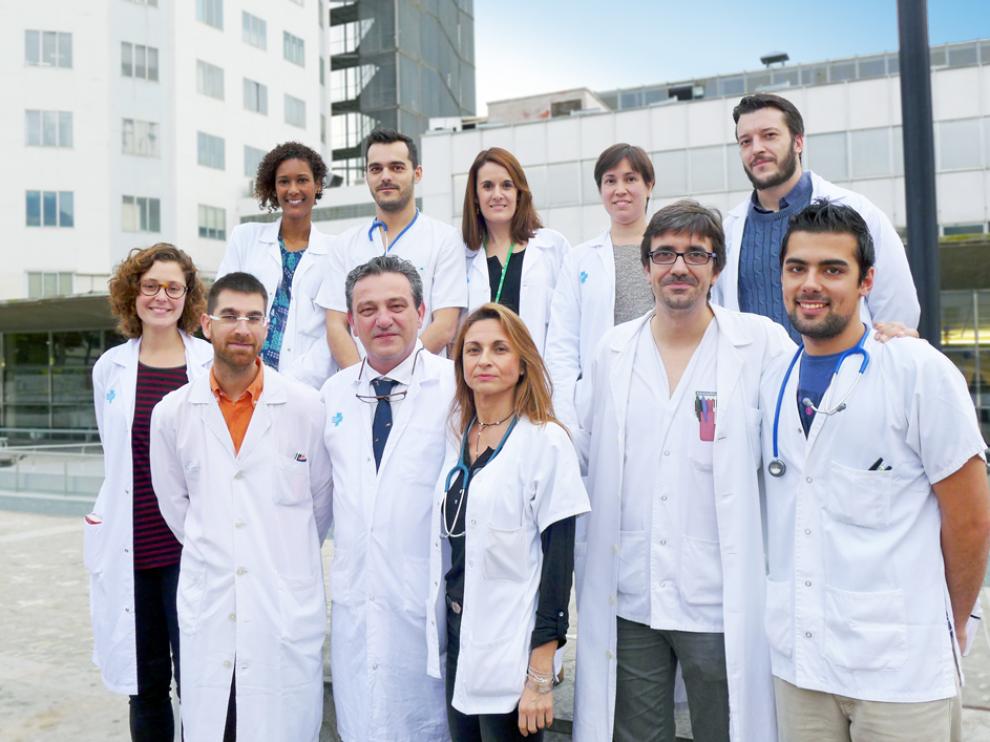 El equipo de Cirugía Digestiva y Trasplante del servicio de Cirugía Pediátrica del Hospital Maternoinfantil Vall d'Hebron.