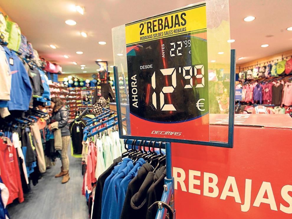 Las primeras semanas de rebajas han contribuido a un aumento de ventas.
