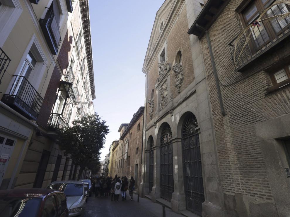 Convento de las trinitarias donde se está llevando a cabo la búsqueda