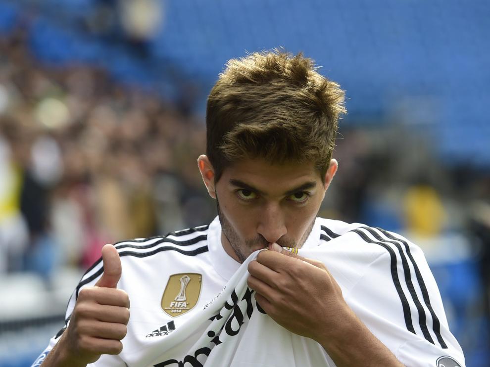 Lucas Silva, presentado como nuevo jugador del Real Madrid