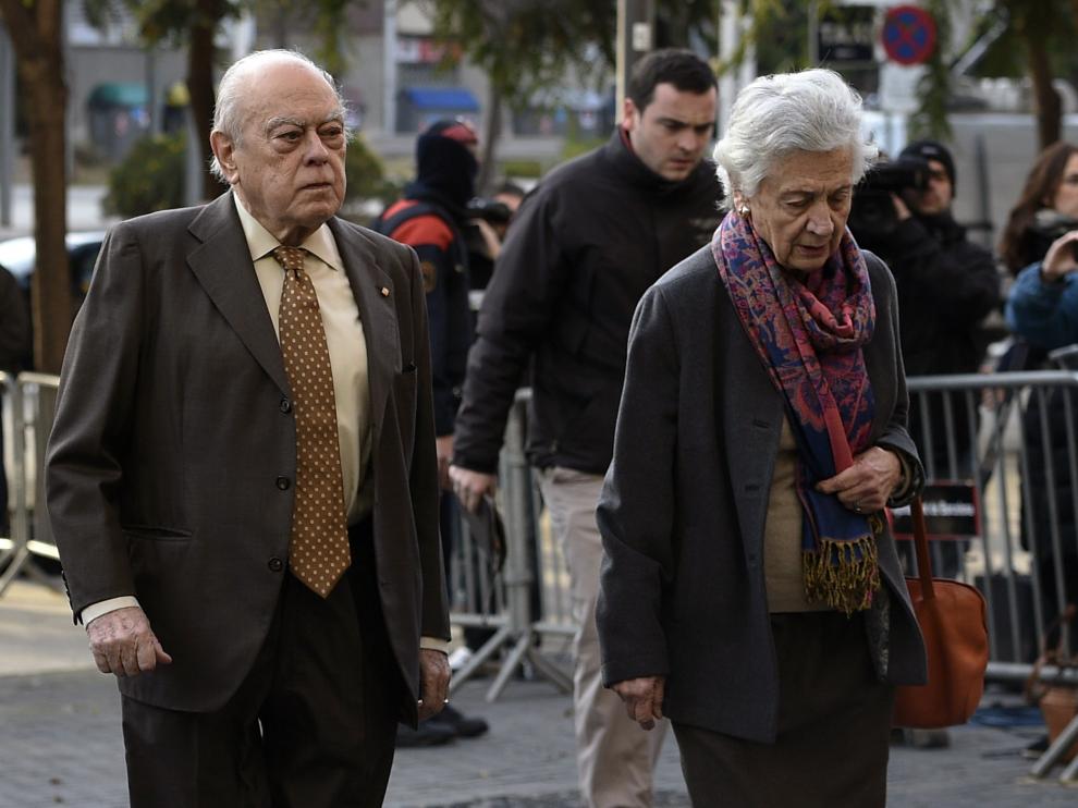 Pujol al salir del juzgado: "Las declaraciones las he hecho ante quien tenía que hacerlas"