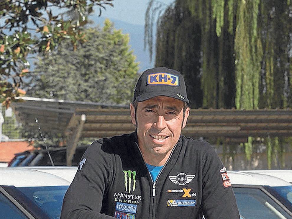 Nani Roma con su Mini rodado y fiable, su mejor arma para el Dakar