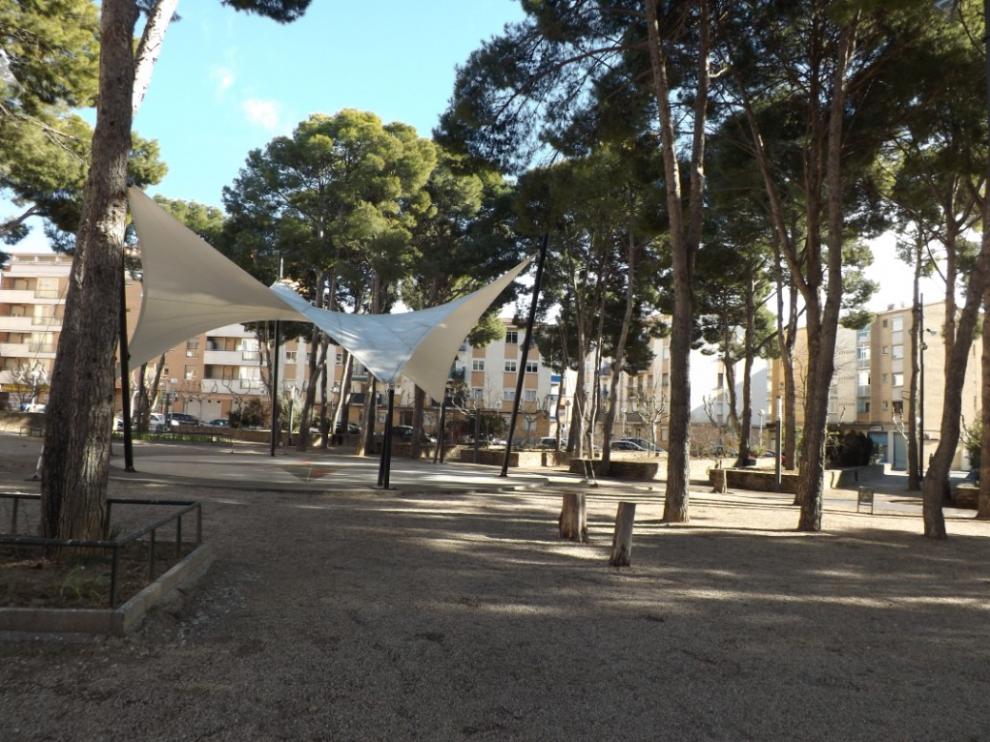 Parque del Perpetuo Socorro de Huesca.