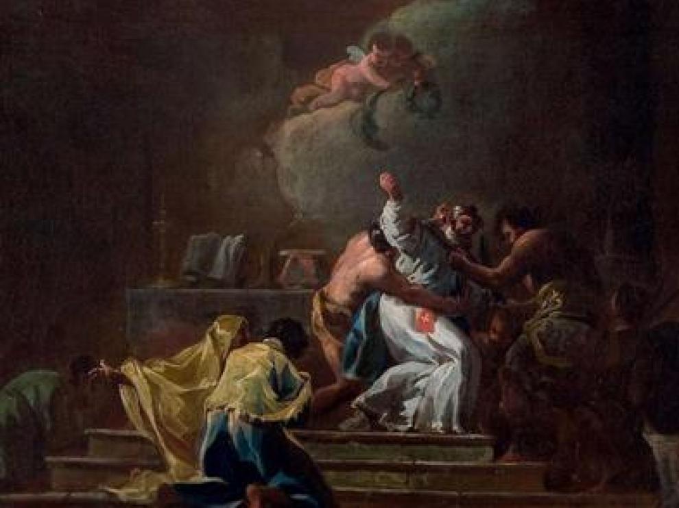 Las pinturas de Goya en la Cartuja del Aula Dei se muestra en Centro de Guadalajara