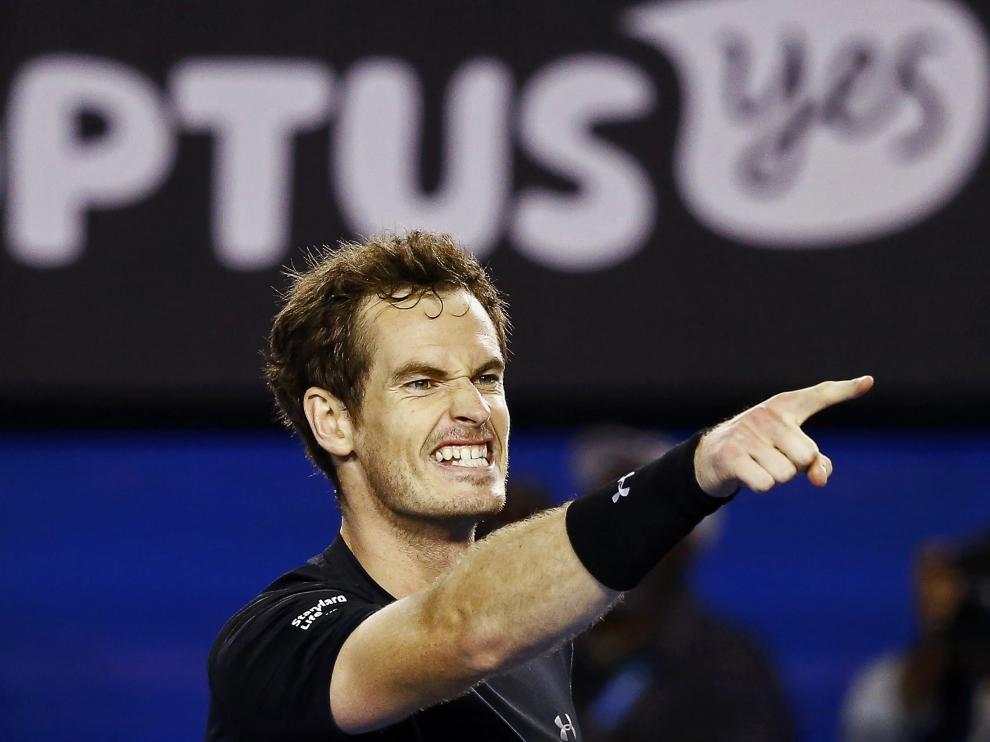 El tenista escocés Andy Murray