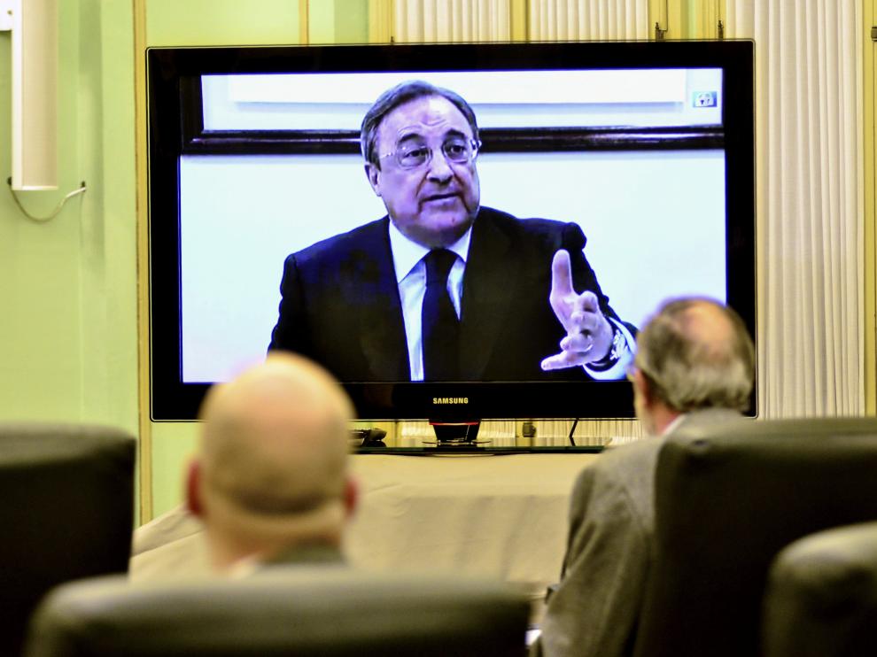 Videoconferencia ante la comisión del Parlament Balear