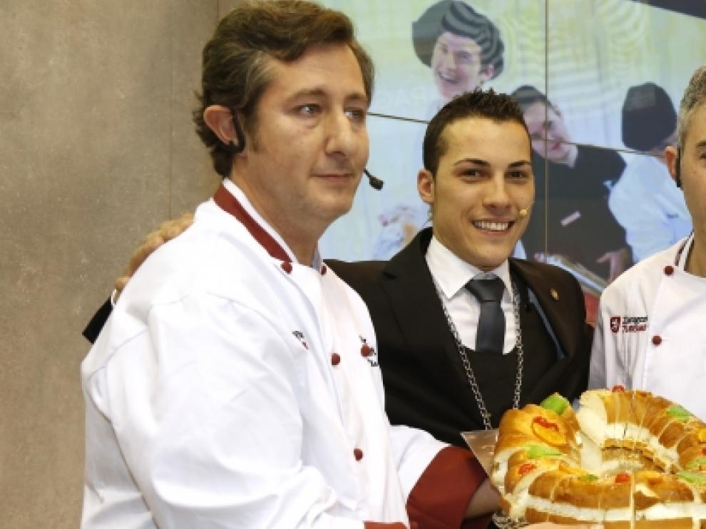 El típico roscón de San Valero, presente en la Feria