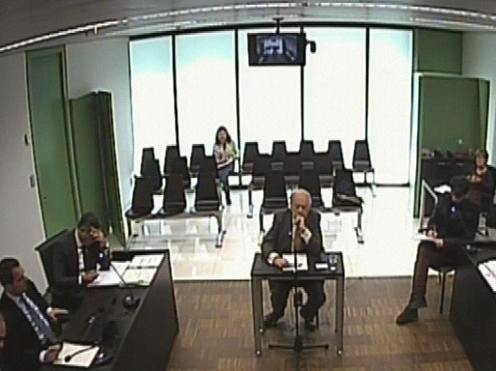 Pujol, durante su declaración ante el juez