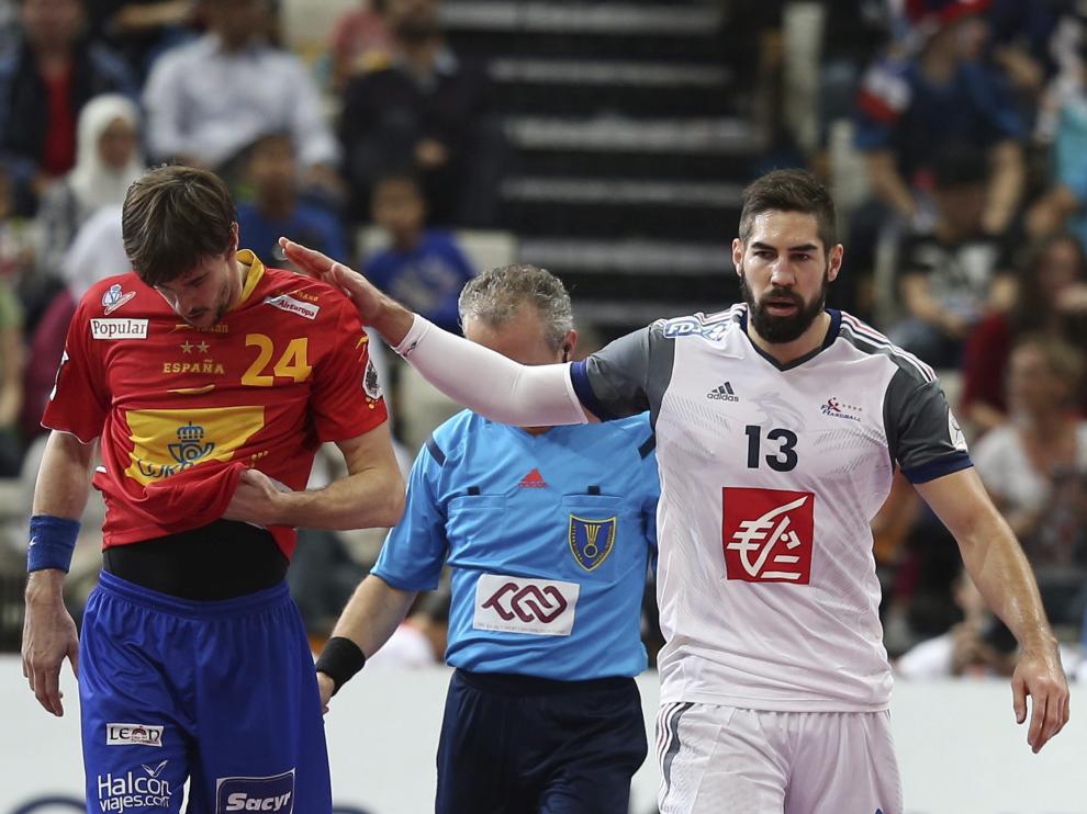 Final de la semifinal entre España y Dinamarca