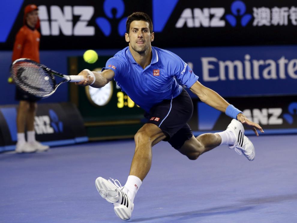 El serbio Novak Djokovic