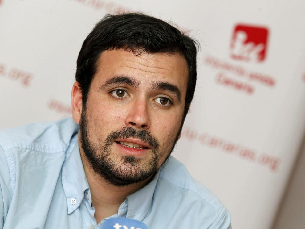Alberto Garzón, candidato a la presidencia del Gobierno por Izquierda Unida