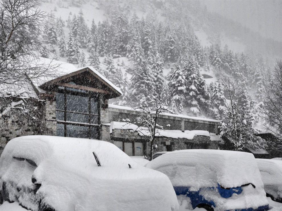 Cerrado por nieve el Somport