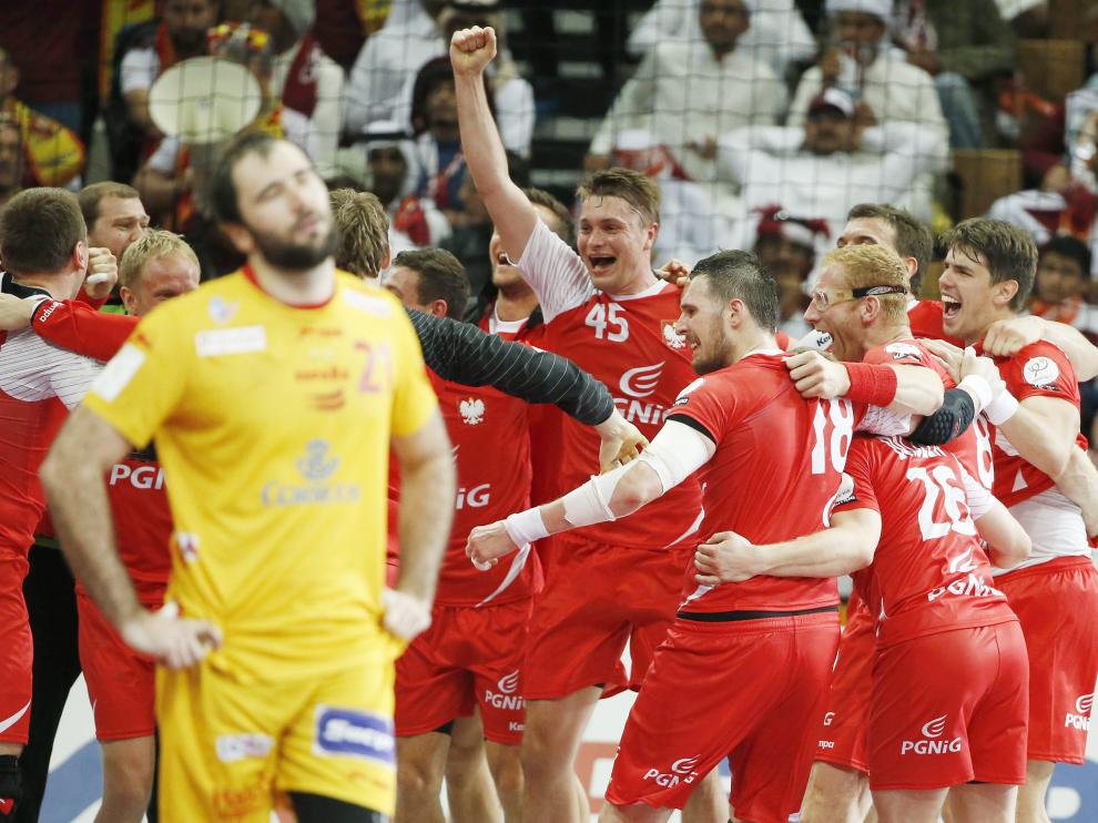 Derrota de España ante Polonia en el Mundial de Catar