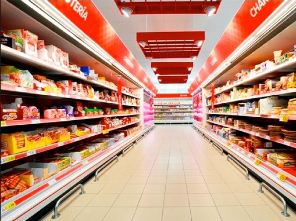 El empleado trabajaba en un supermercado DIA en Mallén (Zaragoza).