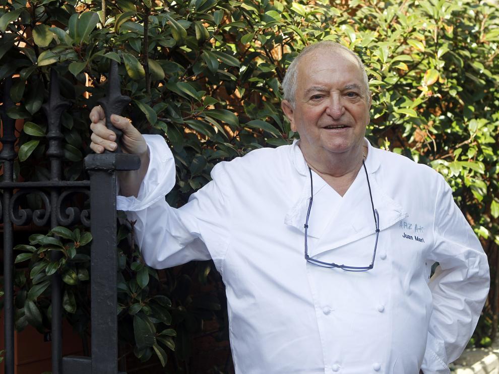 Juan Mari Arzak, junto a Pedro Subijana y Néstor Luján, fue uno de los impulsores de esta iniciativa.