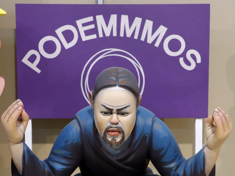Pablo Iglesias convertido en ninot