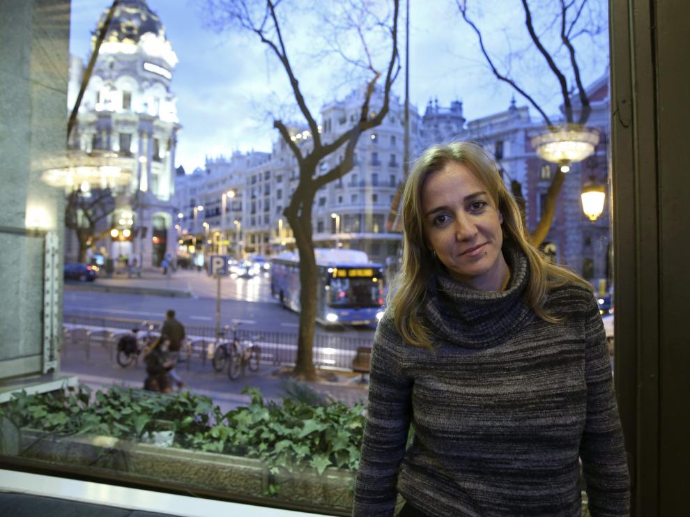 La excandidata de IU a la Comunidad de Madrid, Tania Sánchez.
