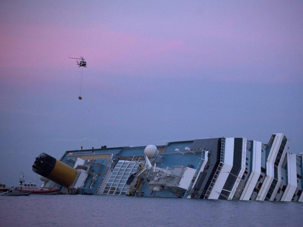 El hundimiento del Costa Concordia