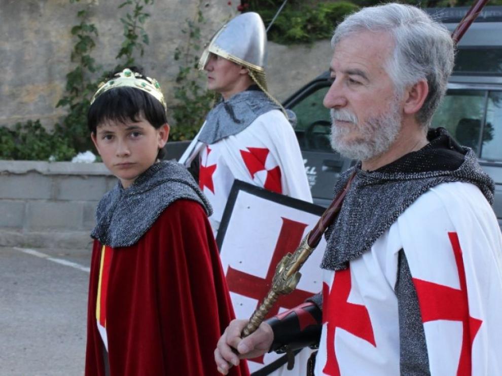 Recreación del Monzón templario