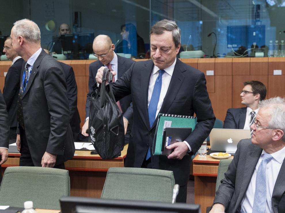 Reunión del Eurogrupo con Grecia