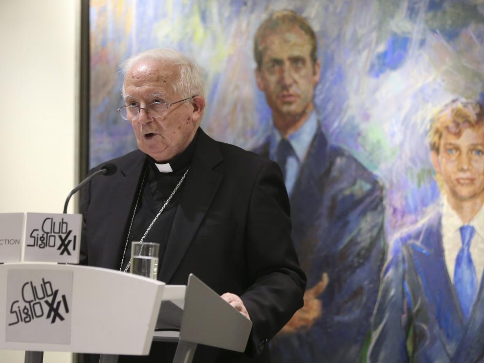 El cardenal arzobispo de Valencia, Antonio Cañizares.