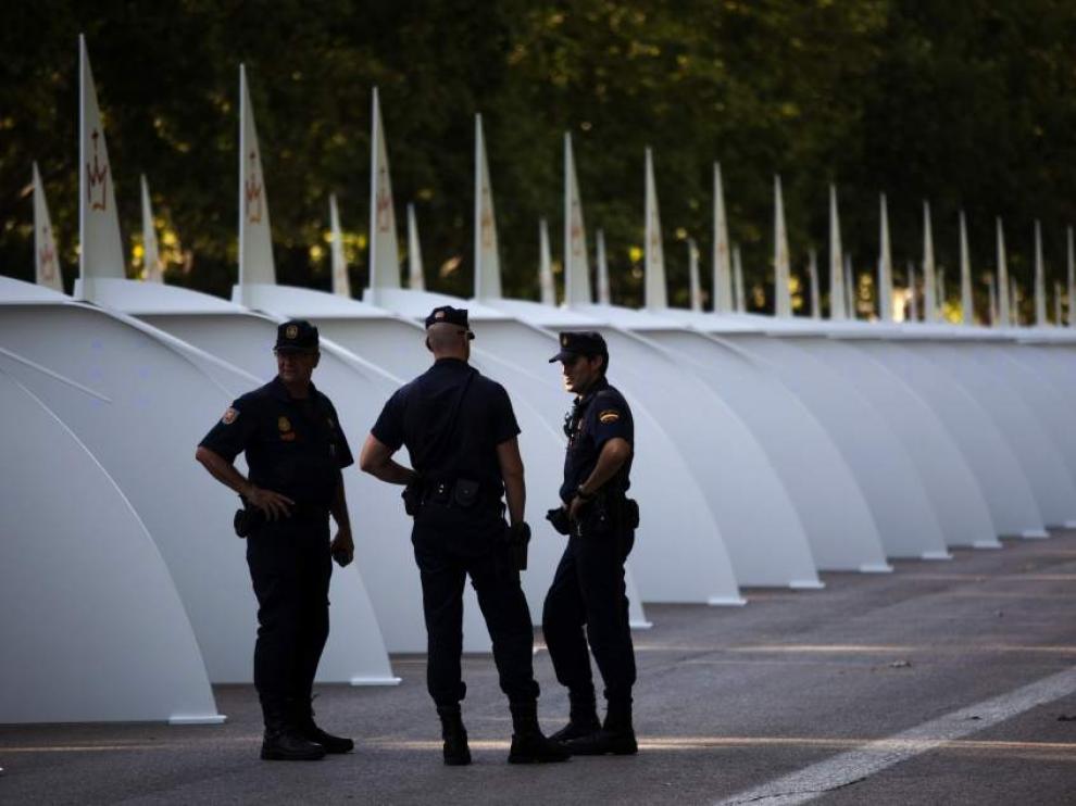 Los agentes de la Policía Nacional sí han recibido instrucciones
