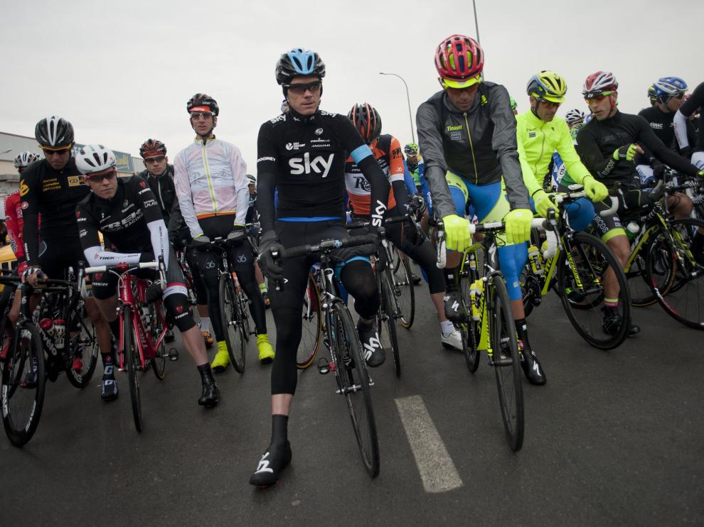 Froome, en la cuarta etapa de la Vuelta a Andalucía