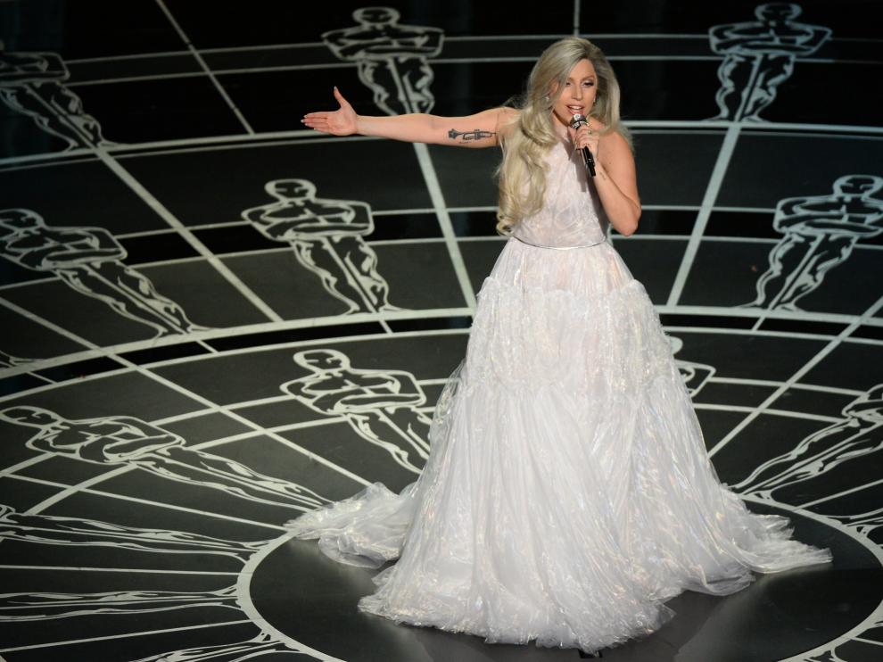Lady Gaga en la gala de los Óscar