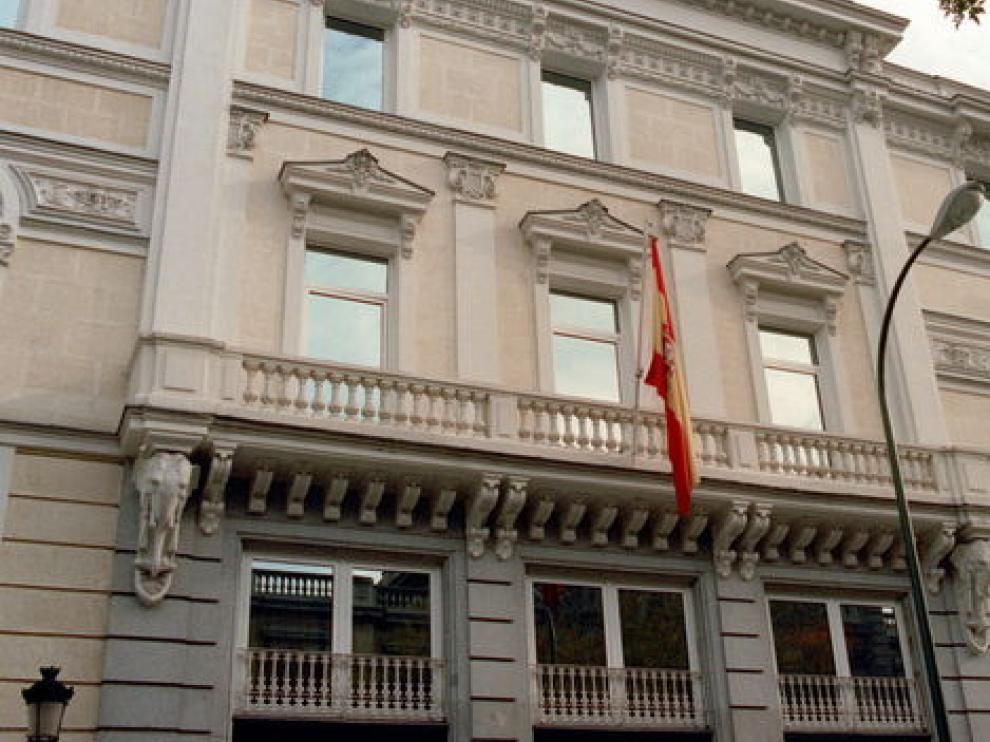 Sede del Consejo General del Poder Judicial en Madrid