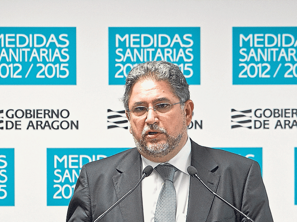 Tomás Tenza, en una intervención como gerente del Salud