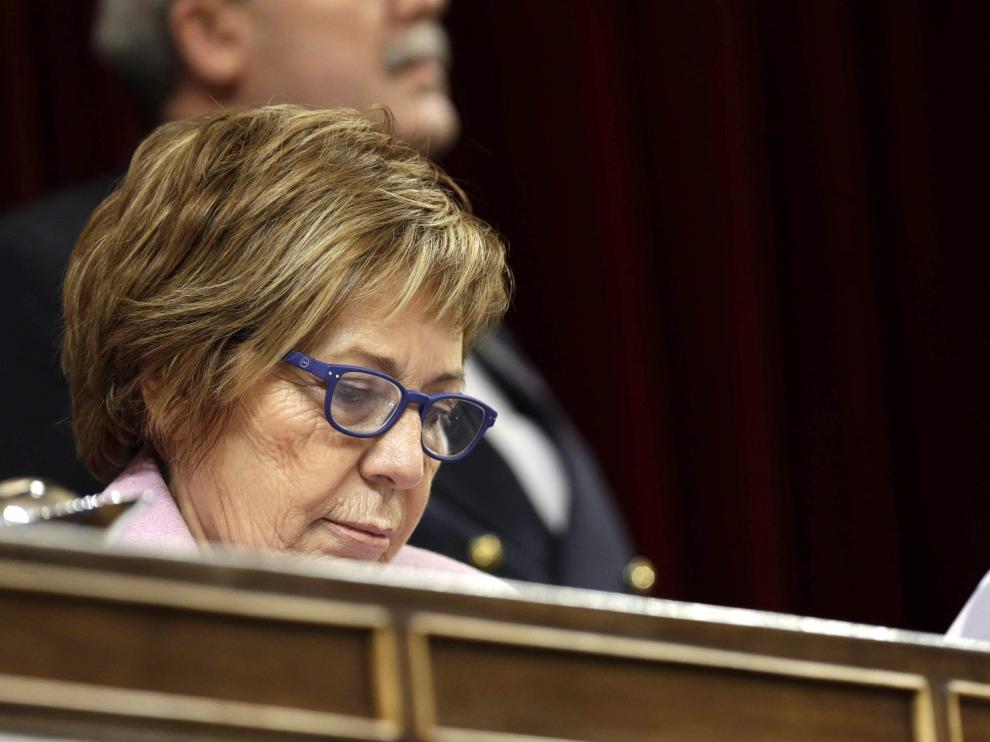 Celia Villalobos, en la sesión de este miércoles