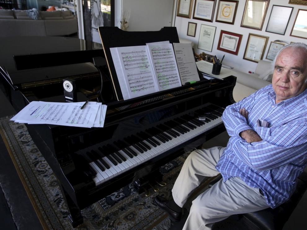 El compositor Antón García Abril