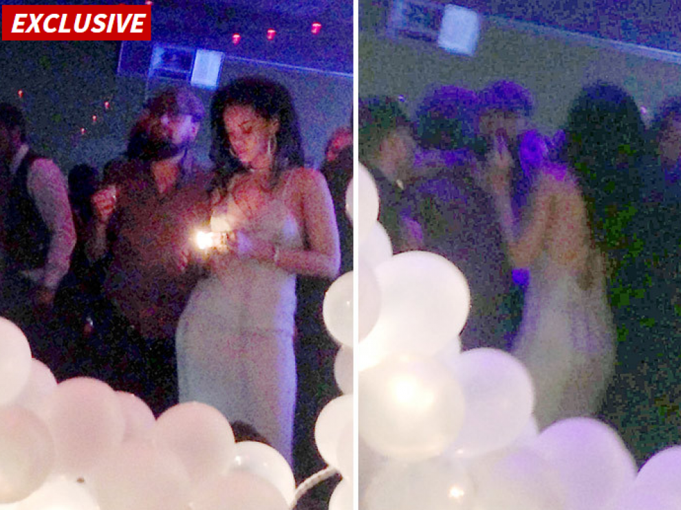 Rihanna y DiCaprio juntos en una foto de archivo.