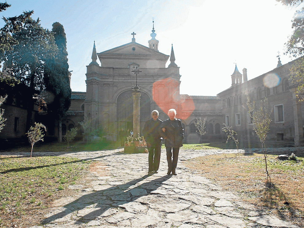 La cartuja de Aula Dei, que cuenta con una partida para restaurar el tejado del monasterio