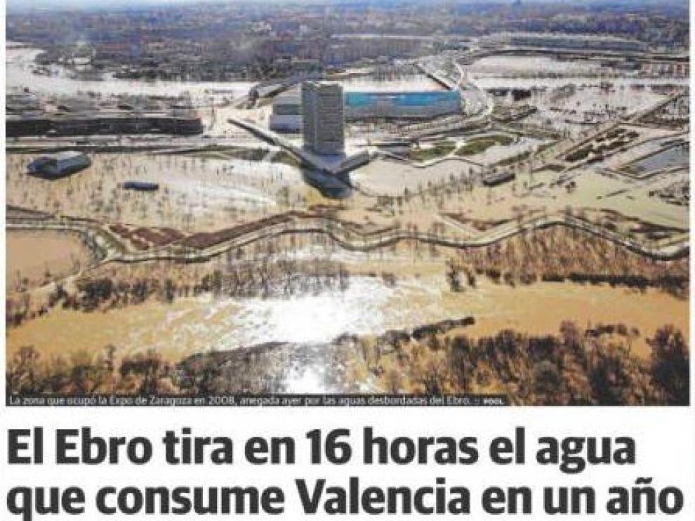 El Levante vuelve a aprovechar una riada para pedir el trasvase