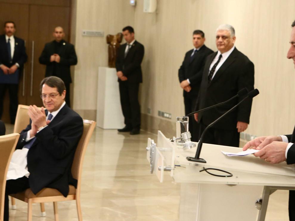 Draghi, este jueves en Nicosia
