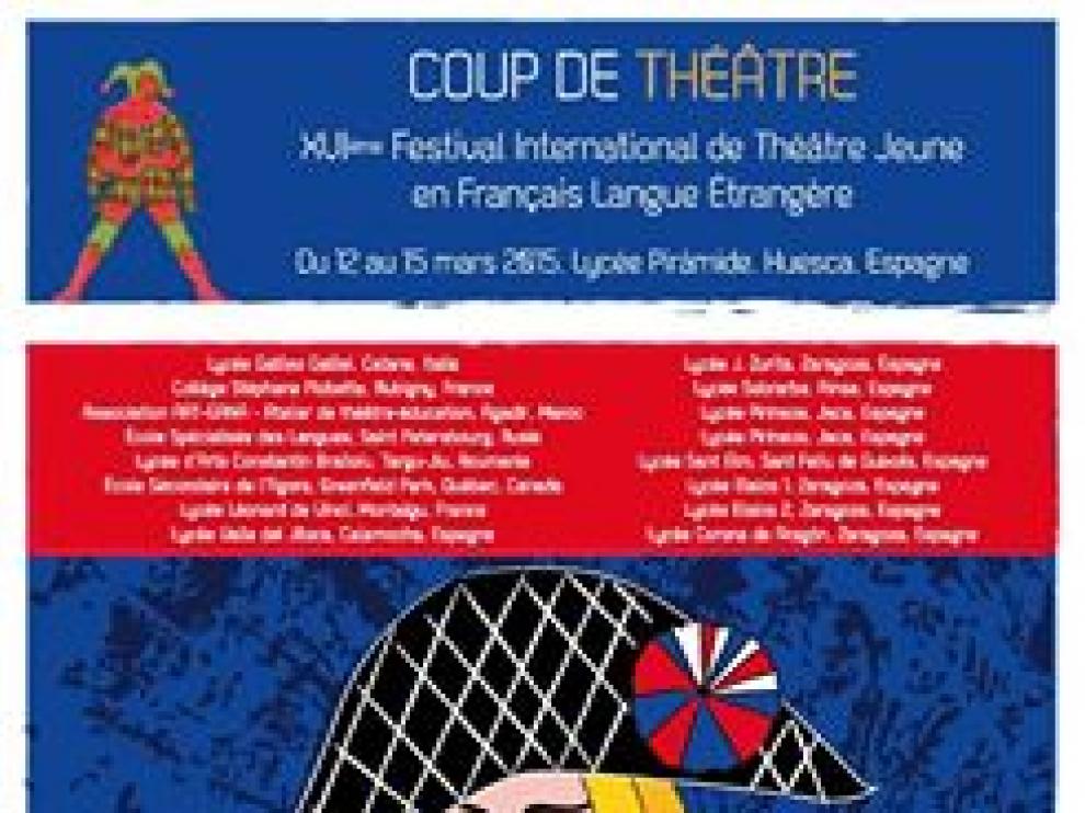 Cartel del festival 'Coup de Théâtre'