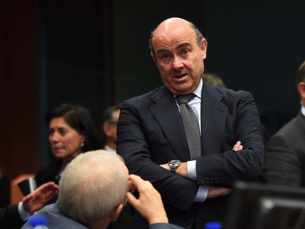 El ministro español Luis de Guindos