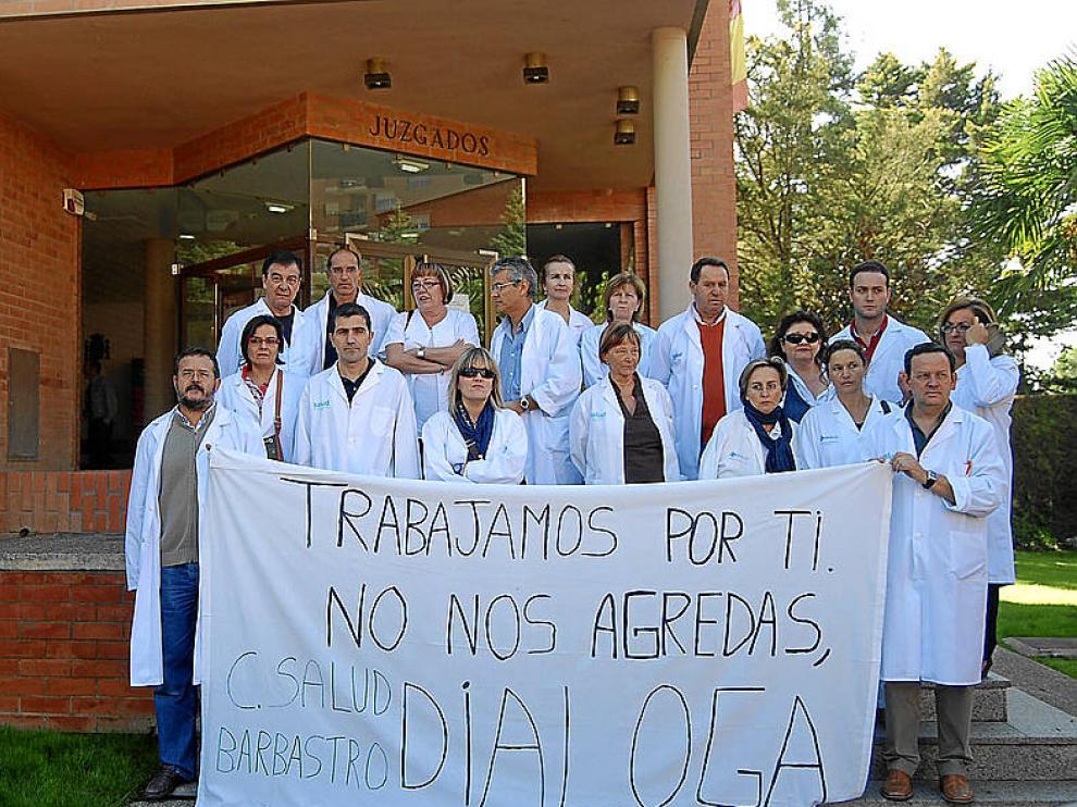 Las agresiones a médicos en Aragón se multiplican por siete