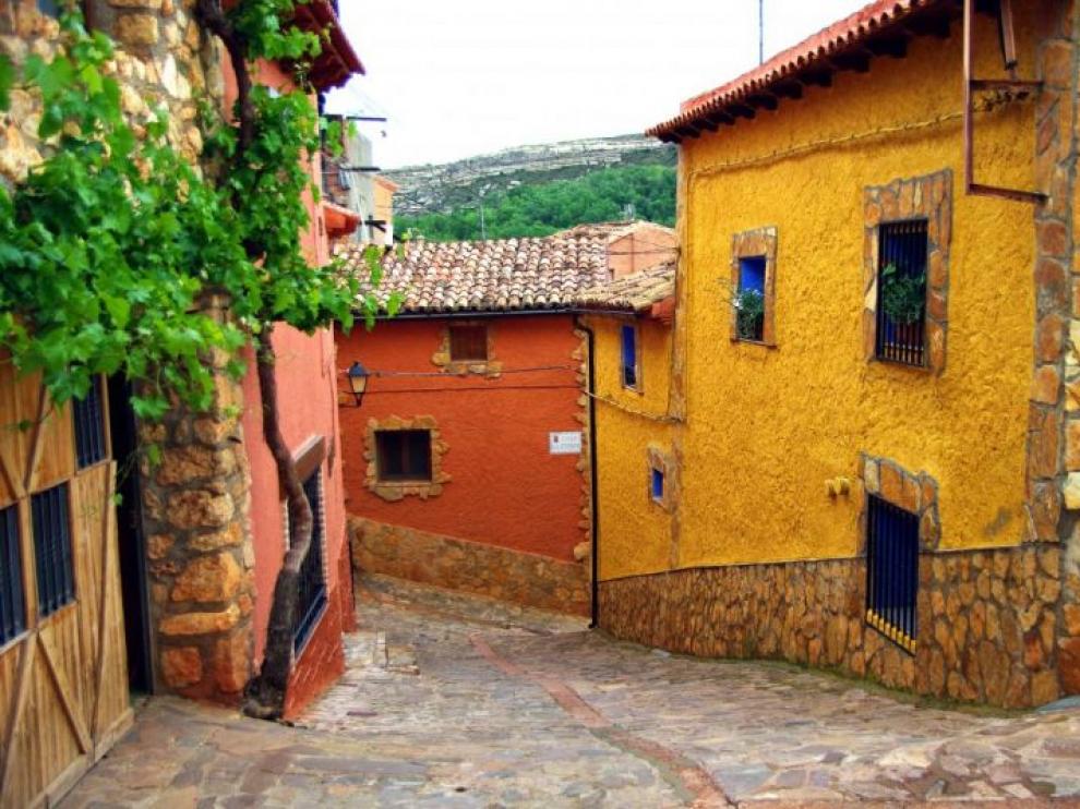 Imagen de archivo de un pequeño municipio de Aragón.