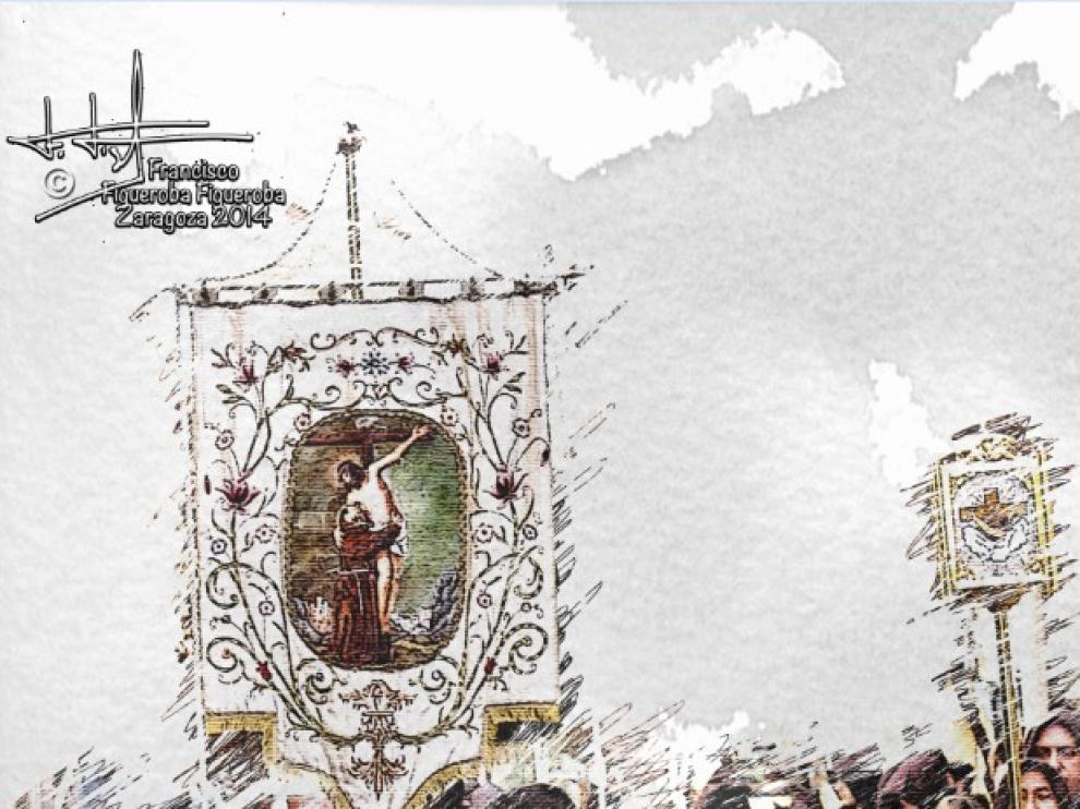 Cofradía de la Crucifixión del Señor y de San Francisco de Asís, de Zaragoza