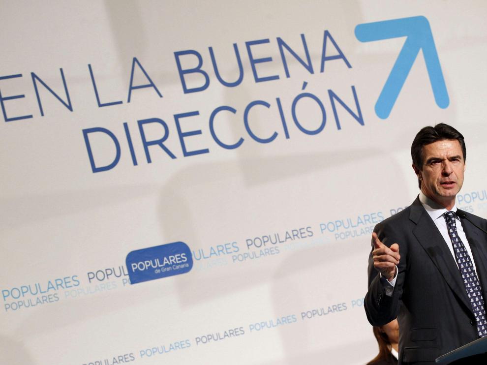 Soria en la presentación de los candidatos a las elecciones en Canarias