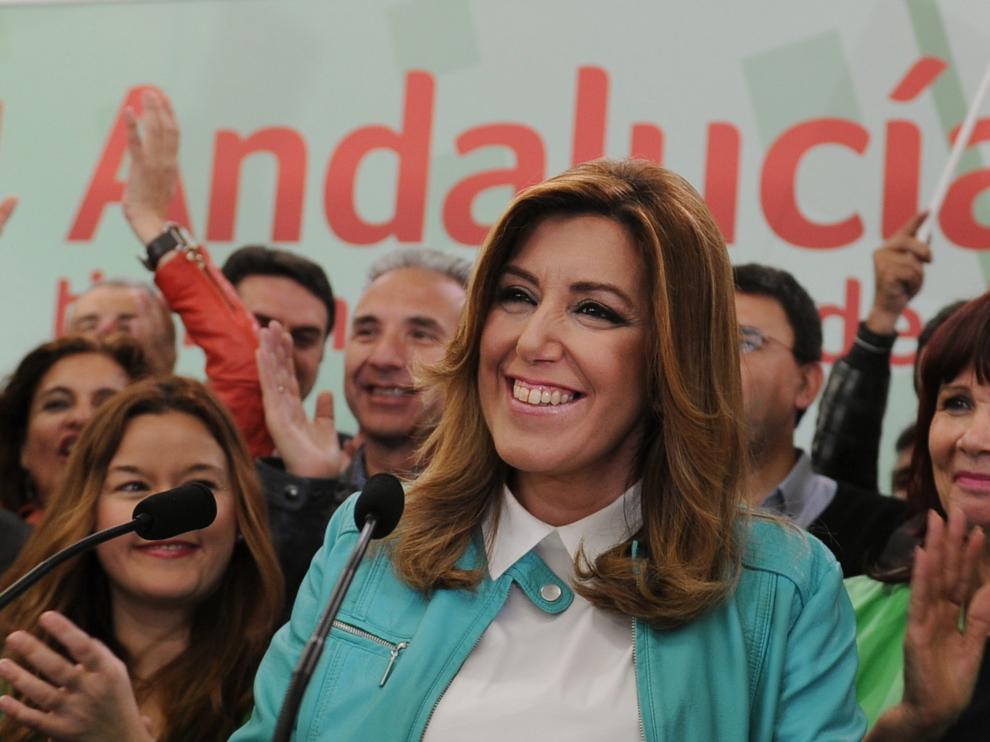 Susana Díaz, candidata del PSOE