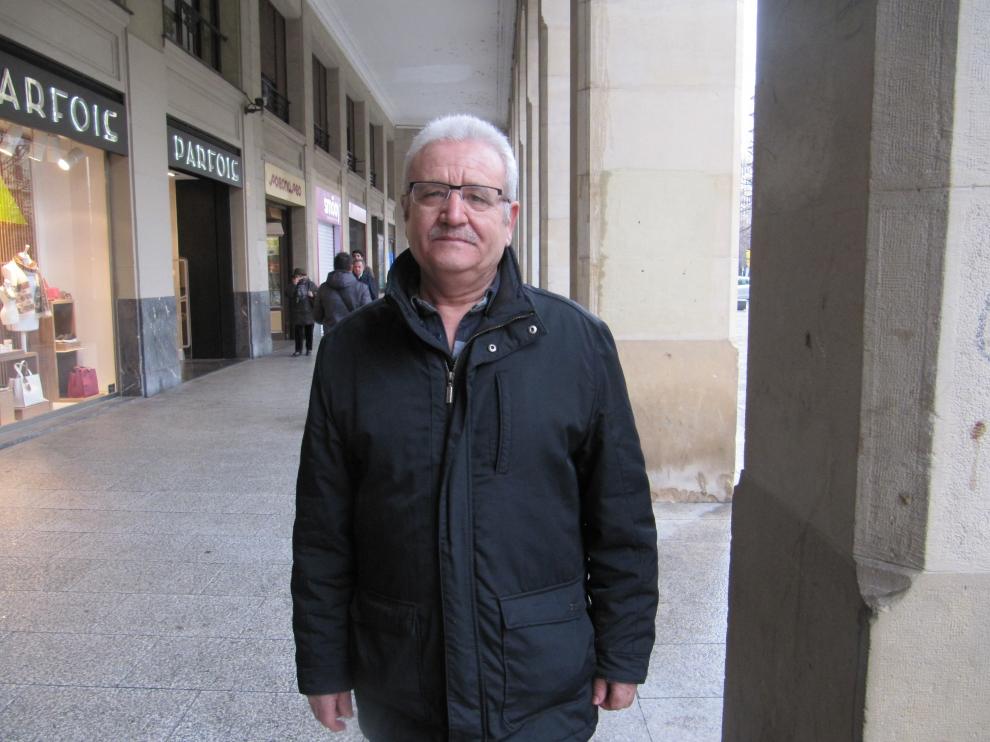 Faustino González, albañil jubilado