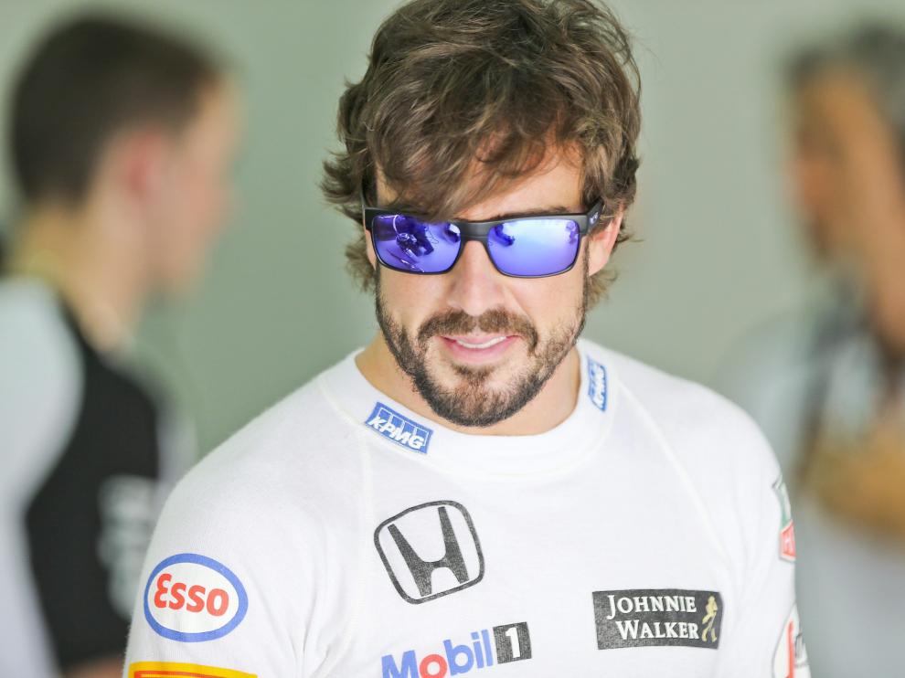 Fernando Alonso en Sepang