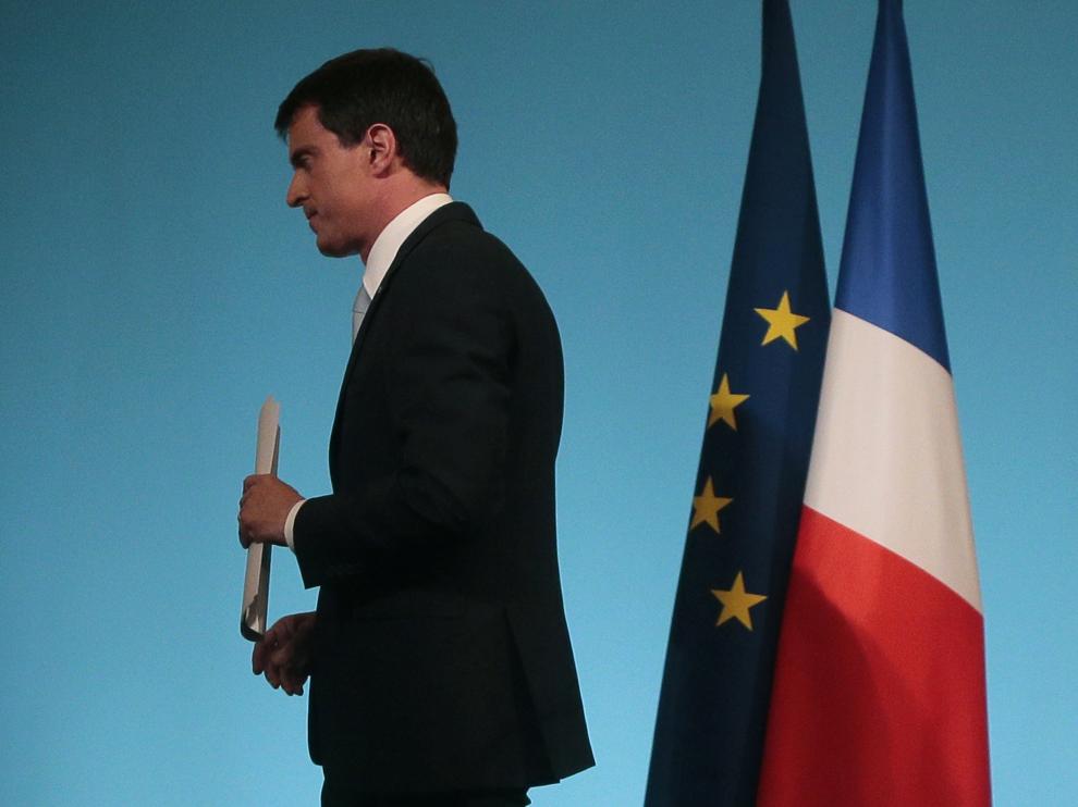 El primer ministro francés, Manuel Valls
