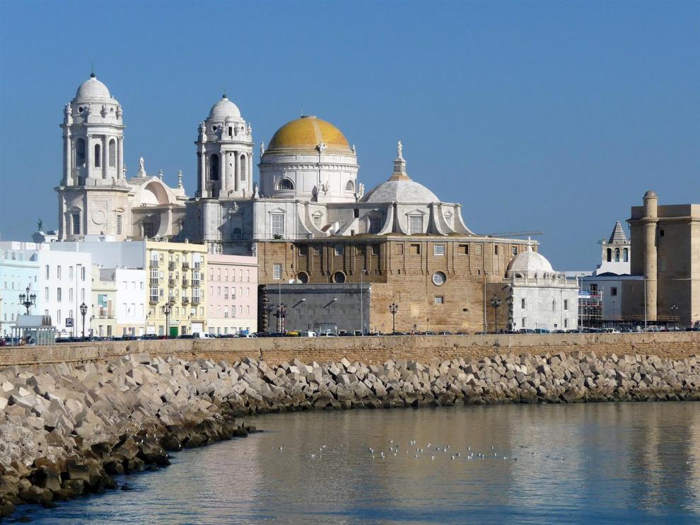Campo del Sur y Catedral de Cádiz