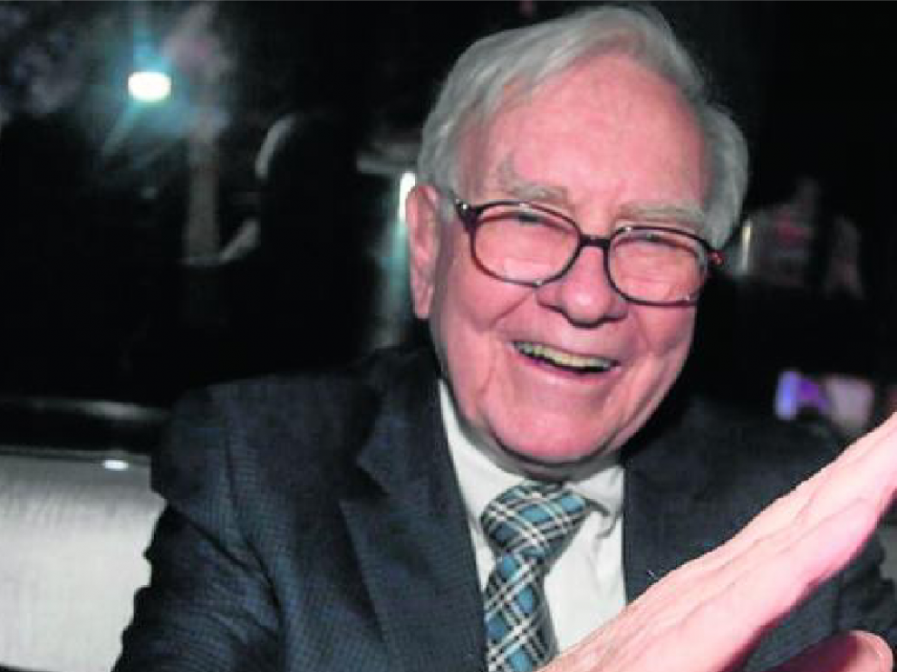 El estadounidense Warren Buffett, la tercera fortuna del planeta y un generoso filántropo.