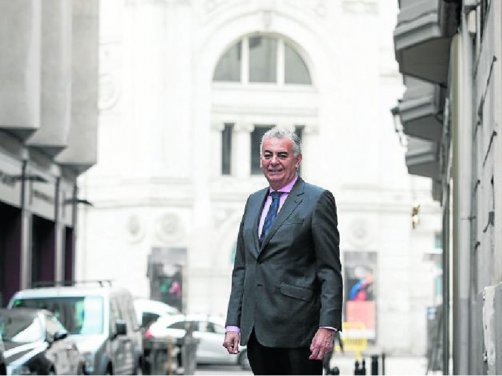 Fernando Baena, presidente del Colegio de Agentes de la Propiedad Inmobiliaria (API) de Aragón.