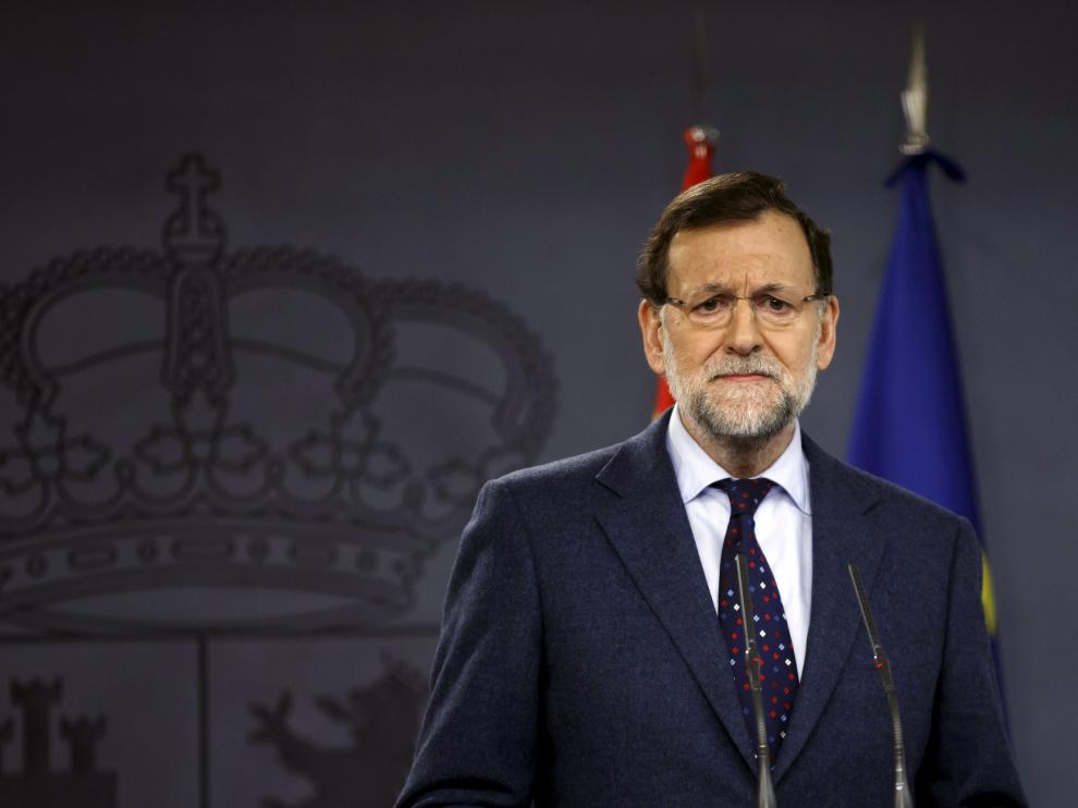 Rajoy se ha pronunciado en una rueda de prensa conjunta con el presidente del Consejo Europeo, Donald Tusk